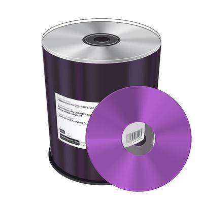 MEDIARANGE MRPL606-C - DVD+R DL - 120 mm - Druckbar - Tortenschachtel - 100 Stüc-0