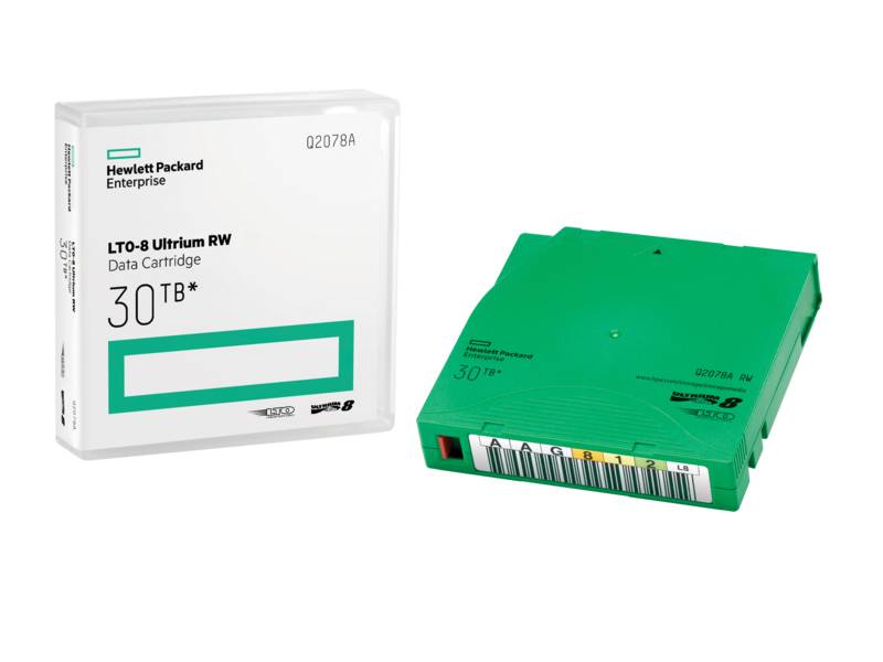 HPE Ultrium RW Data Cartridges Library Pack - 20 x LTO Ultrium 8-1