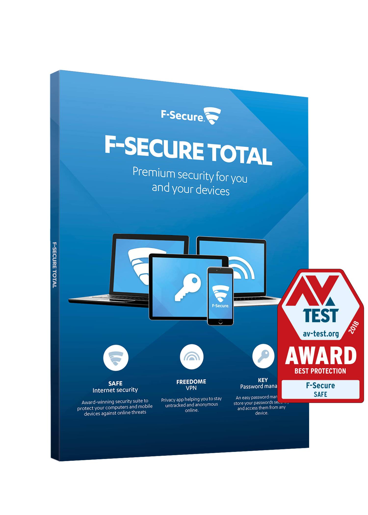 F-Secure Total - Abonnement-Lizenz (2 Jahre)-1