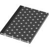 Notizbuch 'black & white Stars' A5 dotted 96 Blatt