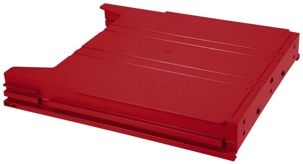 Wandsortierer BIG für Format DIN A4 Füllhöhe 34 mm Ablagefach rot. Eichner Organisation 57053449-5