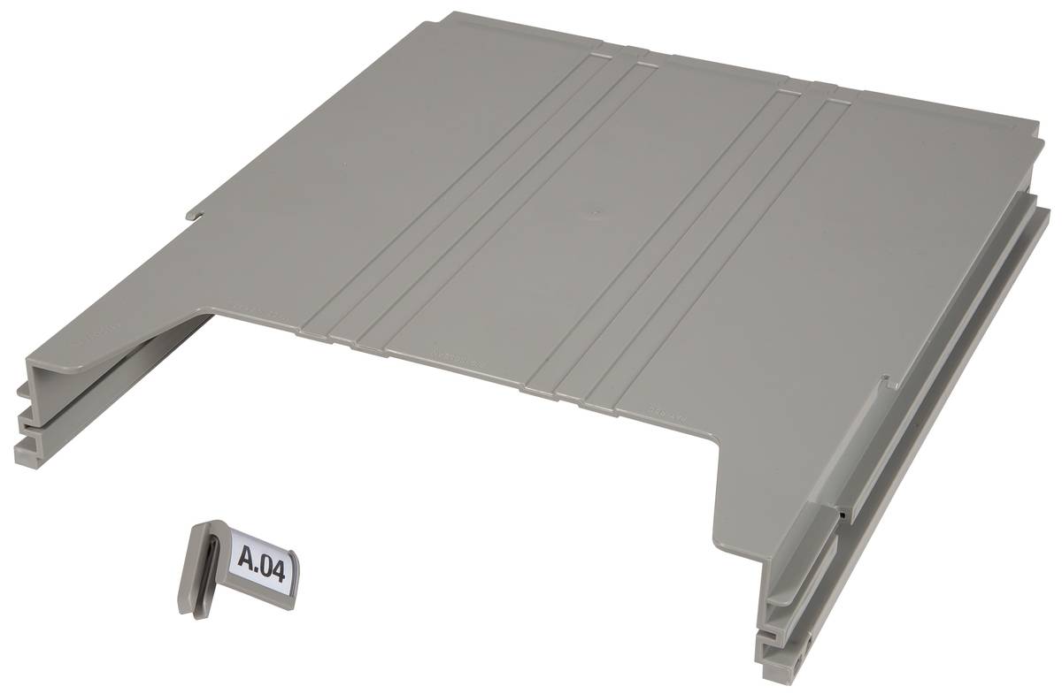Wandsortierer BIG für Format DIN A4 Füllhöhe 34 mm Ablagefach grau. Eichner Organisation 57053749-6