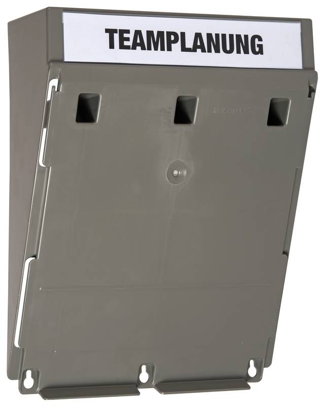 Wandsortierer BIG für Format DIN A4 Füllhöhe 34 mm Grundmodul grau. Eichner Organisation 57053849-6