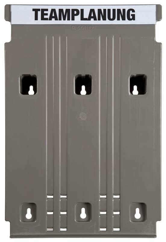 Wandsortierer FLAT für Format DIN A4 Füllhöhe 9 mm Grundmodul grau. Eichner Organisation 57054549-5