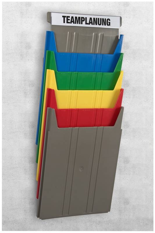 Wandsortierer,Grundmodul,HxBxT 15x240x302mm,Ablage(n) ABS,grau-4