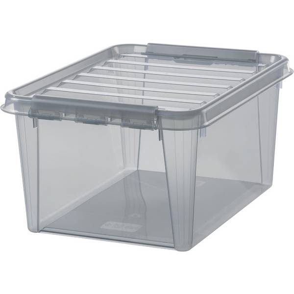 smartstore Aufbewahrungsbox COLOUR 31, 32 Liter, grau (63300109)