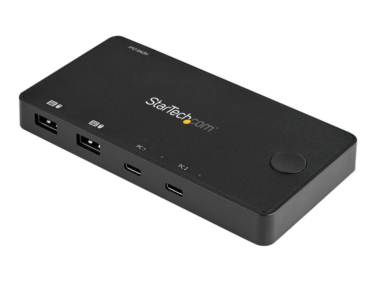 StarTech.com 2-Port USB-C KVM Switch - 4K 60Hz-0