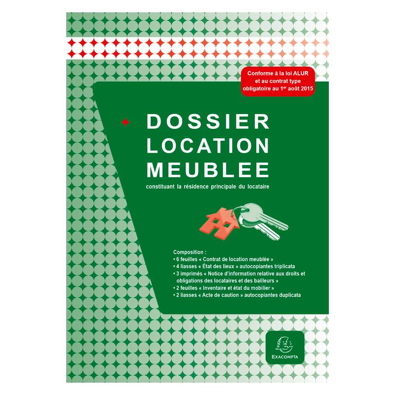 EXACOMPTA Dossier location "Location meublée"-0