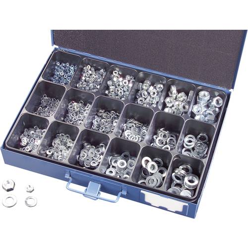 810774 Sicherungsmuttern-Sortiment Inhalt 1800 St.