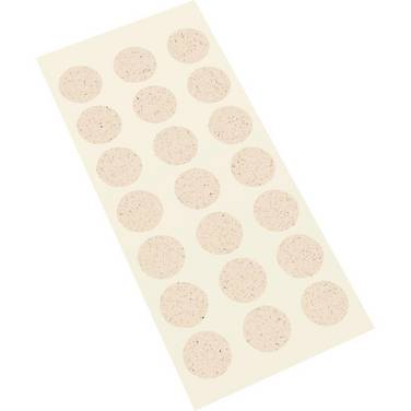 Markierungspunkte, weiß, Primärfaser-Graspapier, selbstklebend, Ø 25mm, 21/Bogen