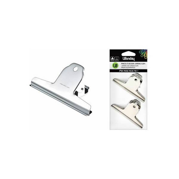 Wonday Briefklemmer "spring clip" aus Metall, Breite: 144 mm