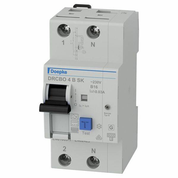 Doepke 09949104 FI-Schutzschalter/Leitungsschutzschalter