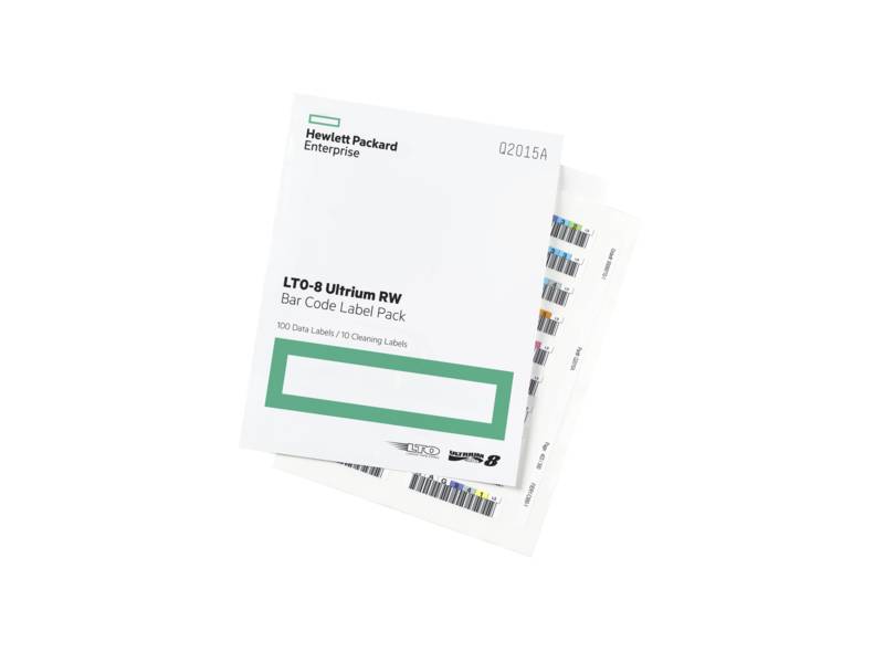 HP HPE LTO-8 Ultrium RW Bar Code Label Pack - Strichcodeetiketten - LTO-8 Ultriu-1