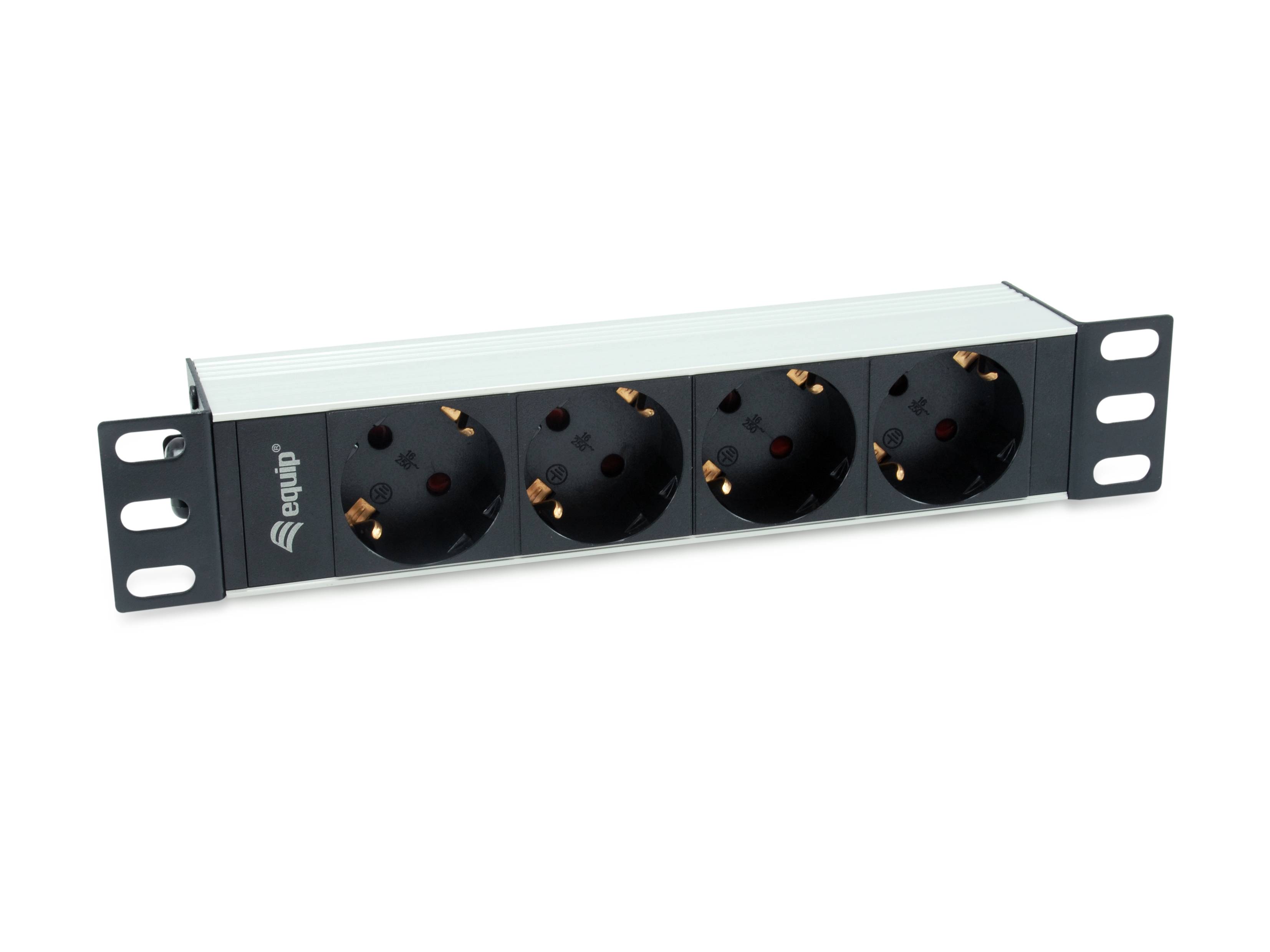 equip Pro - Stromverteilungseinheit (Rack - einbaufähig) - Wechselstrom 220-240 V - 3500 Watt - Eingabe, Eingang power C-1