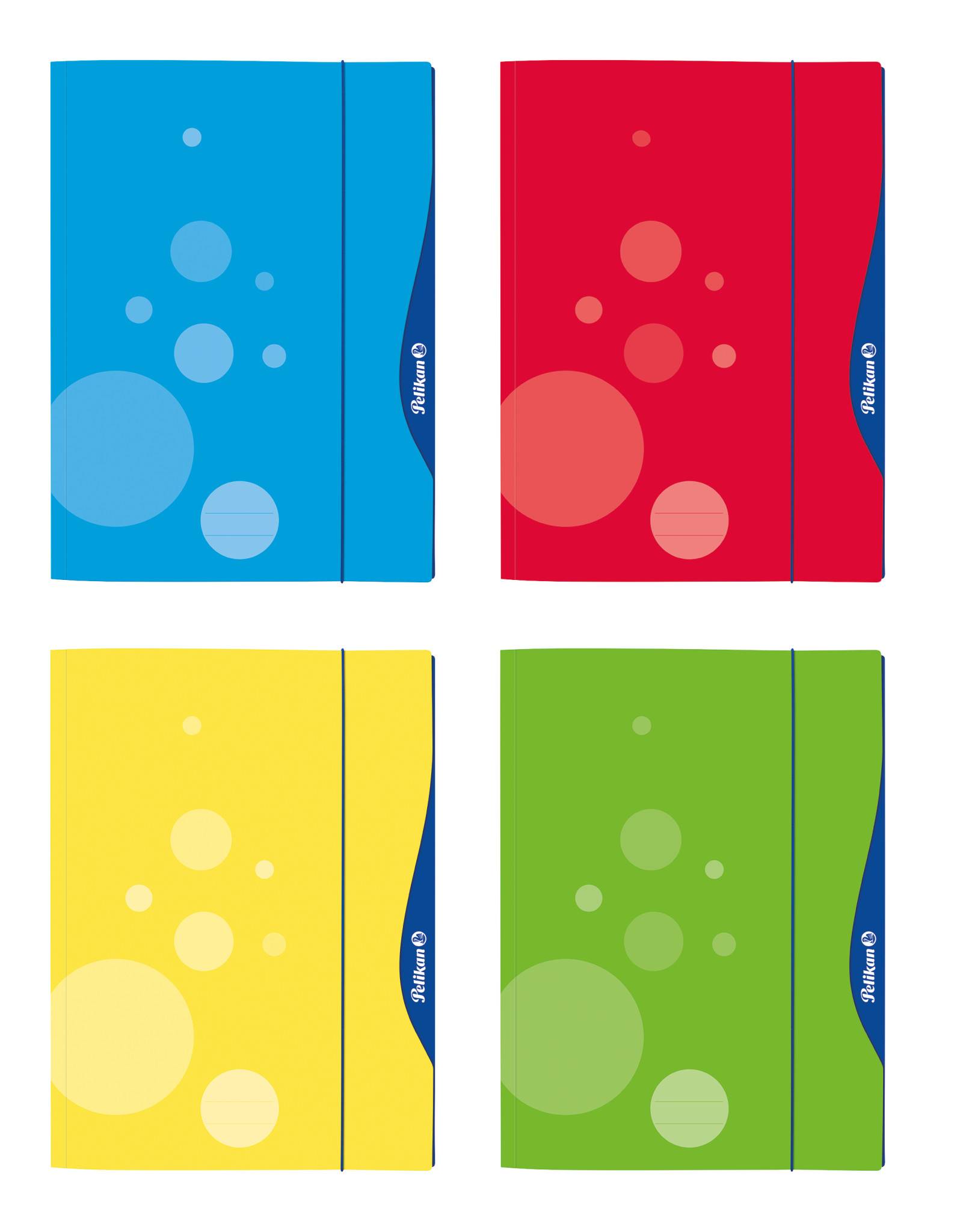 Sammelmappe A3 Hochglanzkarton 380 g/qm grün-1
