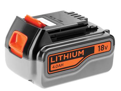 Black & Decker BL4018, Akku, Lithium-Ion (Li-Ion), 2 Ah, 18 V, Schwarz, Grau, Orange, 1 Stück(e)-1
