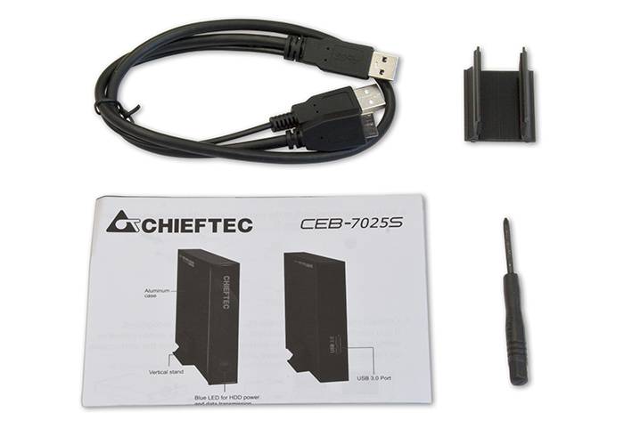 Chieftec CEB-7025S - Speichergehäuse - 2.5"" (6.4 cm)-1