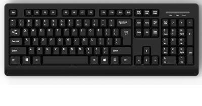 MediaRange Tastatur kabelgebunden MROS109 schwarz-1