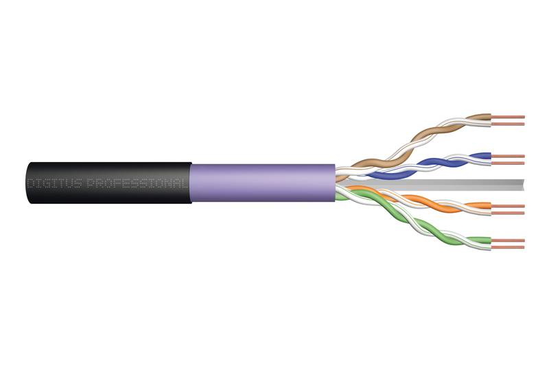 DIGITUS - CAT 6 U/UTP Datenkabel - Erdverlegekabel, 500 m, Simplex, PE-1