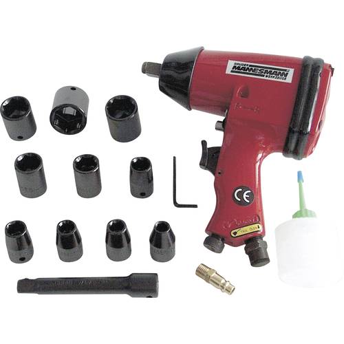 Brüder Mannesmann M 1503 Druckluft-Schlagschrauber Werkzeugaufnahme: 1/2 (12.5 mm) Außenvierkant Drehmoment (max.): 320 ...