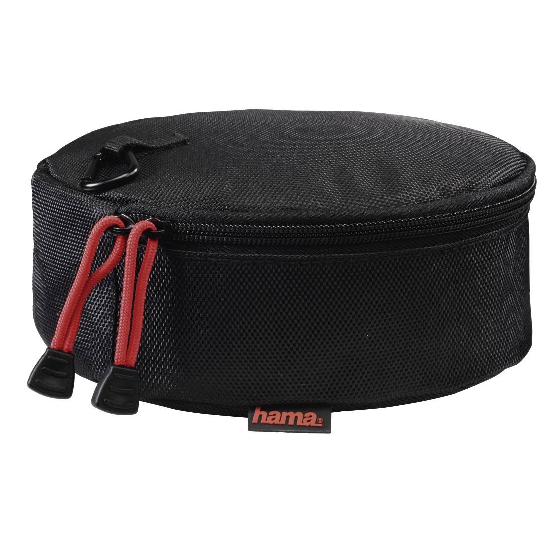 Hama - Tasche für Kopfhörer - Polyester - Schwarz-1