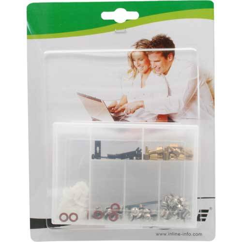 INLINE - PC-Schraubenset - 96-teilig - für PC-Montage-1