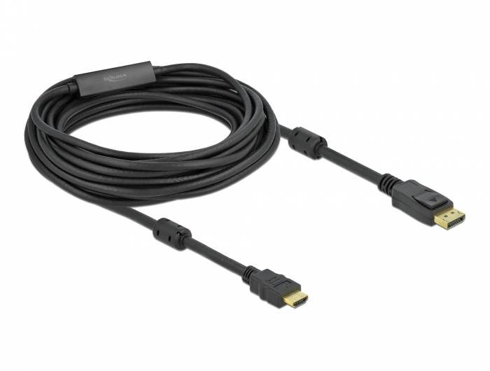 Delock - Adapterkabel - DisplayPort männlich Verriegelung bis HDMI männlich-1