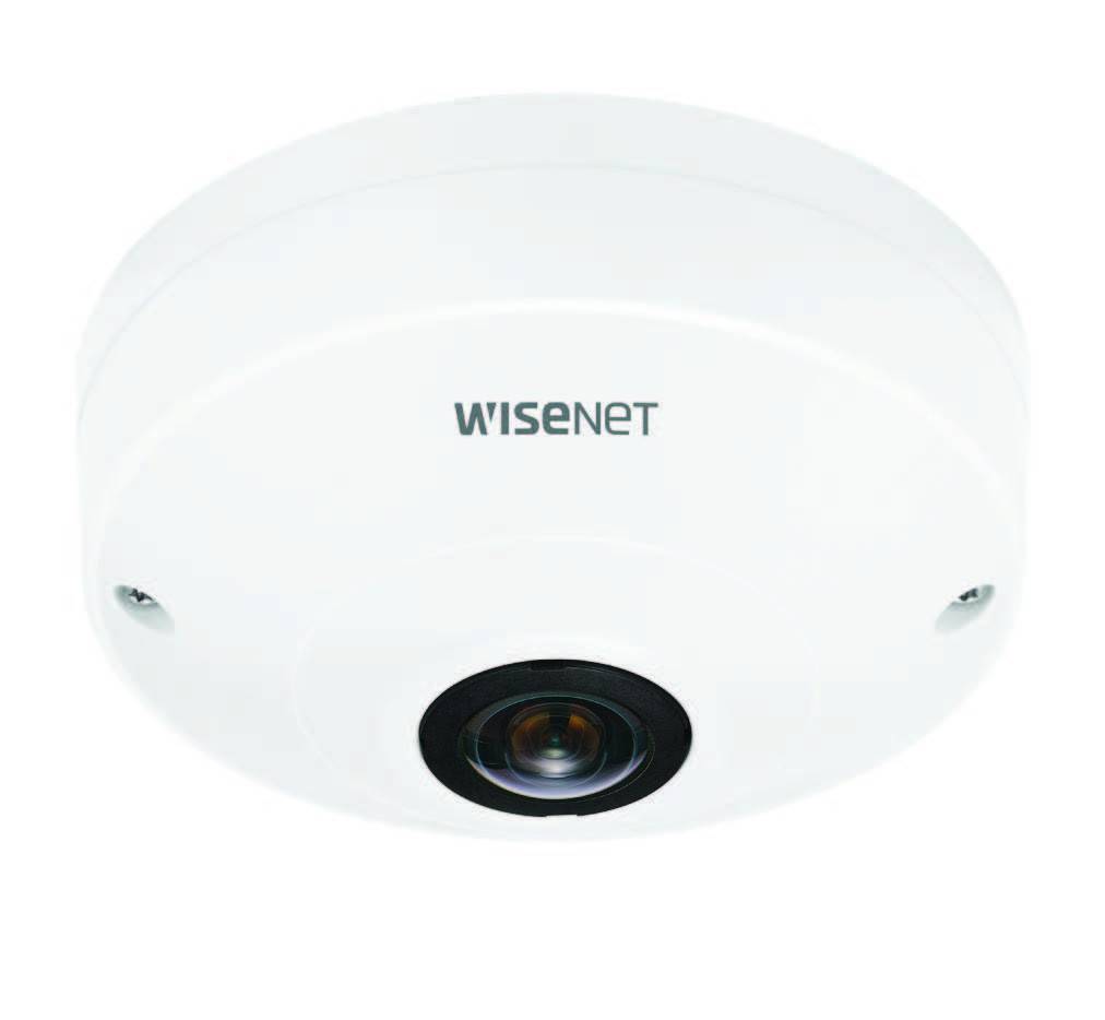 HANWHA TECHWIN - Hanwha Vision WiseNet Q QNF-8010 - Netzwerk-Überwachungskamera - Kuppel - Innenbereich - Farbe (Tag&Nac-1