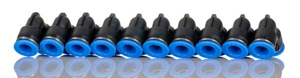 RS PRO Winkel-Einsteckadapter, Rohr-zu-Rohr, Kunststoff, 9,9 kgf/cm², 990 kPa // Packung a 10 Stück