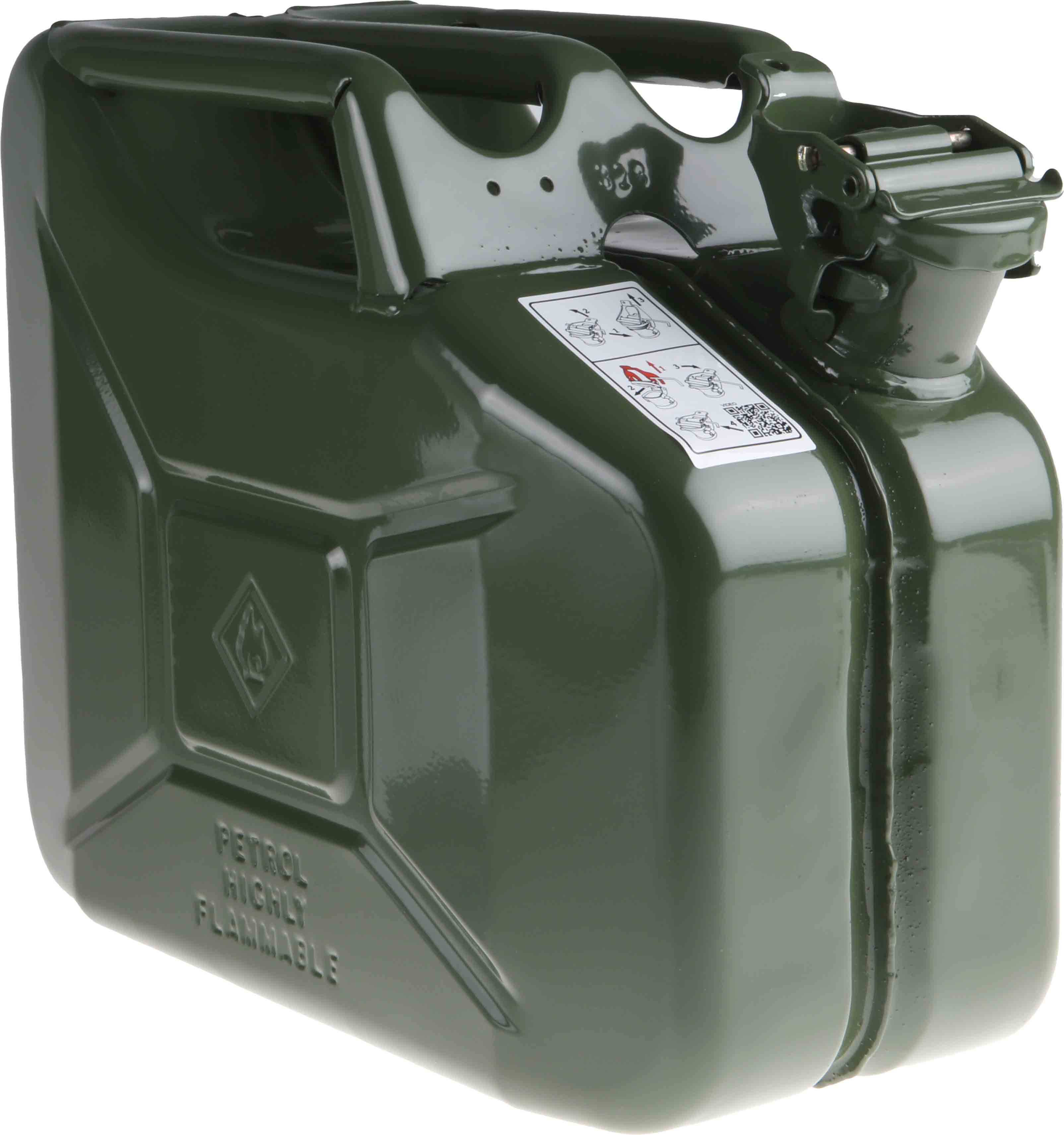 RS PRO Metall Kraftstoffkanister 10L-0