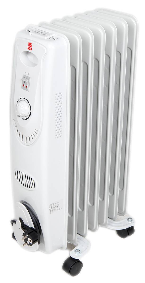 RS PRO Elektroheizung 1.5kW, aufstellbar-0