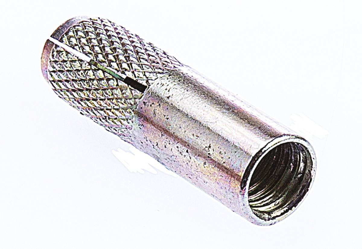 RS PRO Einschlaganker M10 x 40 mm Stahl 12 mm-1