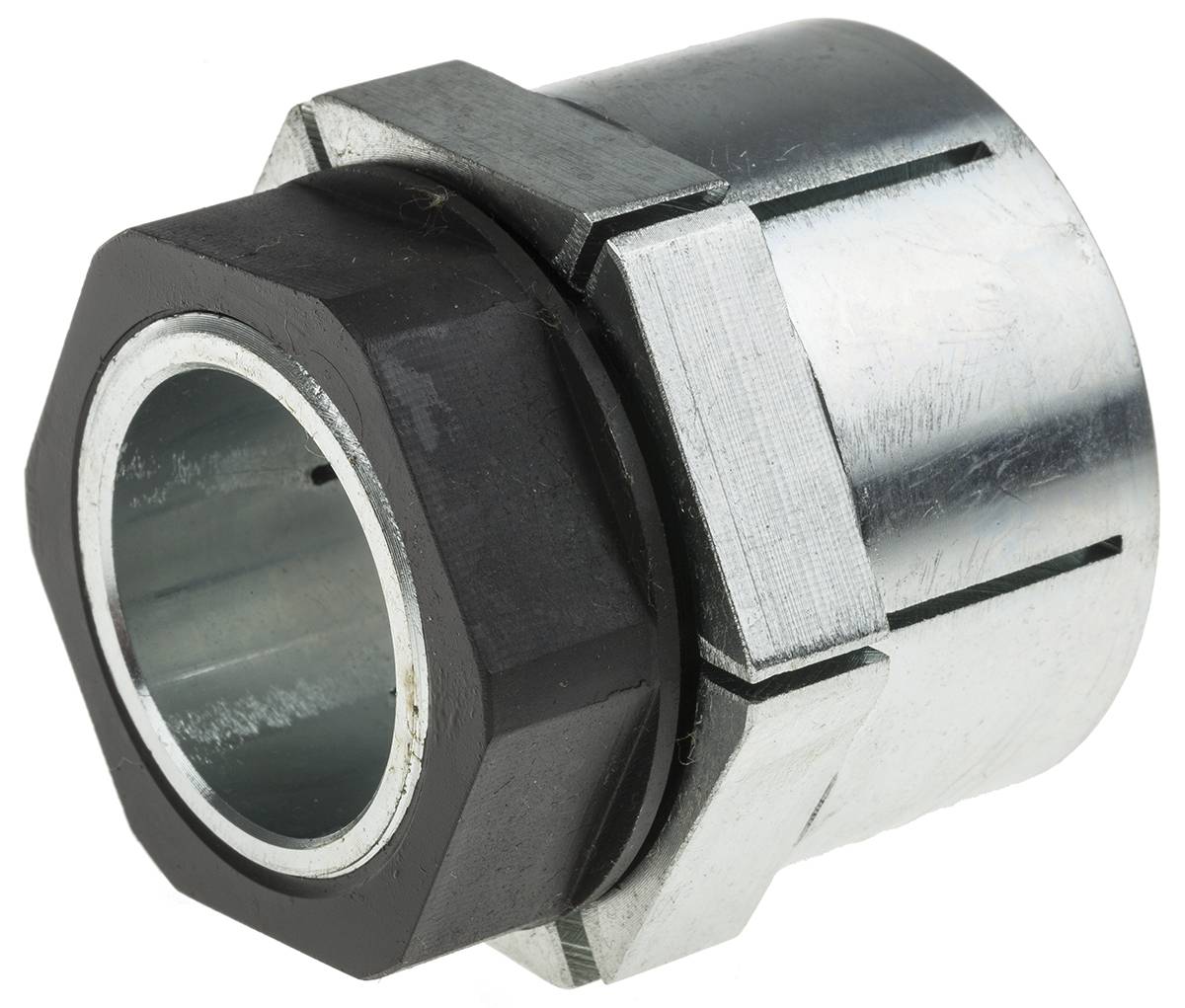 RS PRO Stahl Spannbuchse ohne Nut Schaft-Ø 24mm, 45mm x 47.5mm-1