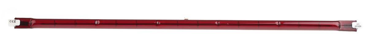 RS PRO Infrarotlampe, Rot, 1400 W, R7S, 230 V, 348 mm lang, 10mm Ø, 5000h Lebensdauer