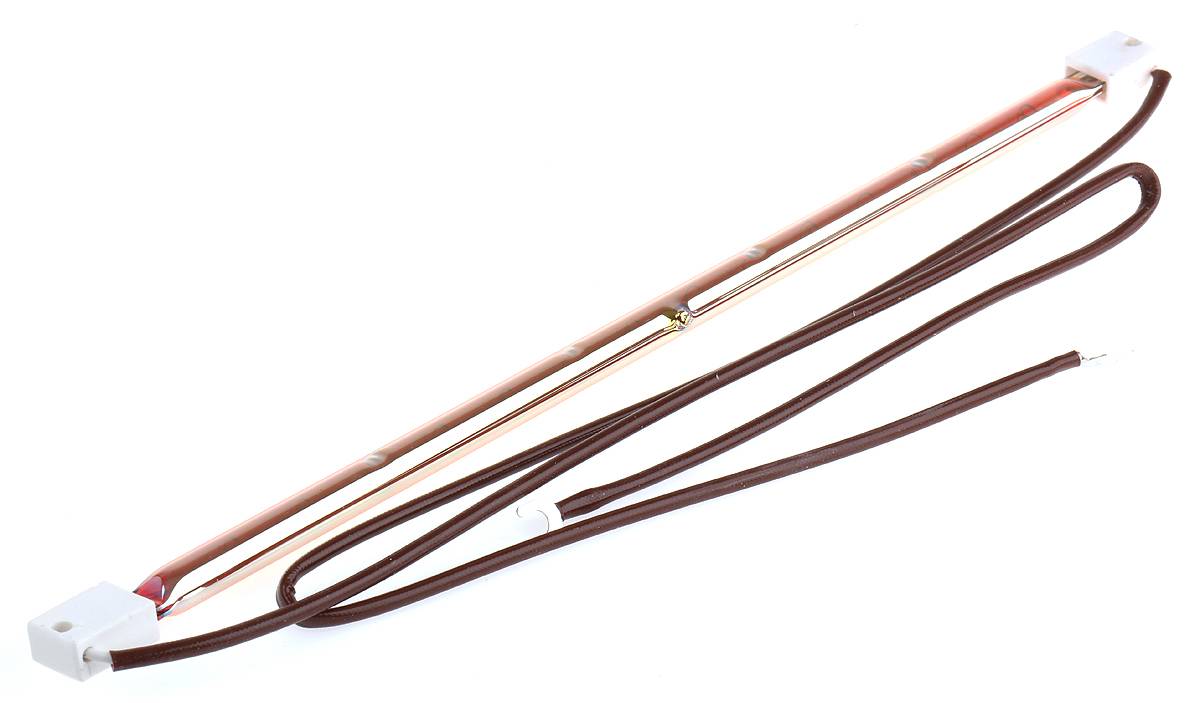 RS PRO Infrarotlampe, Gold, 1500 W, SK15, 110 V, 350 mm lang, 20mm Ø, 5000h Lebensdauer
