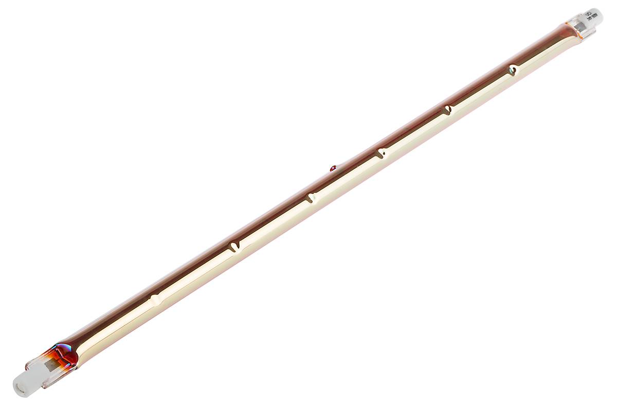 RS PRO Infrarotlampe, Gold, 1500 W, R7S, 230 V, 348 mm lang, 10mm Ø, 5000h Lebensdauer