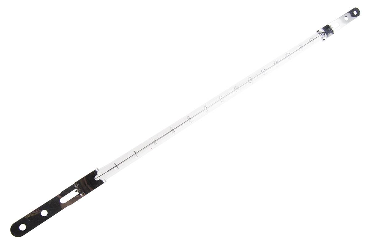 RS PRO Infrarotlampe, Klar, 1000 W, X-Band, 230 V, 370 mm lang, 20mm Ø