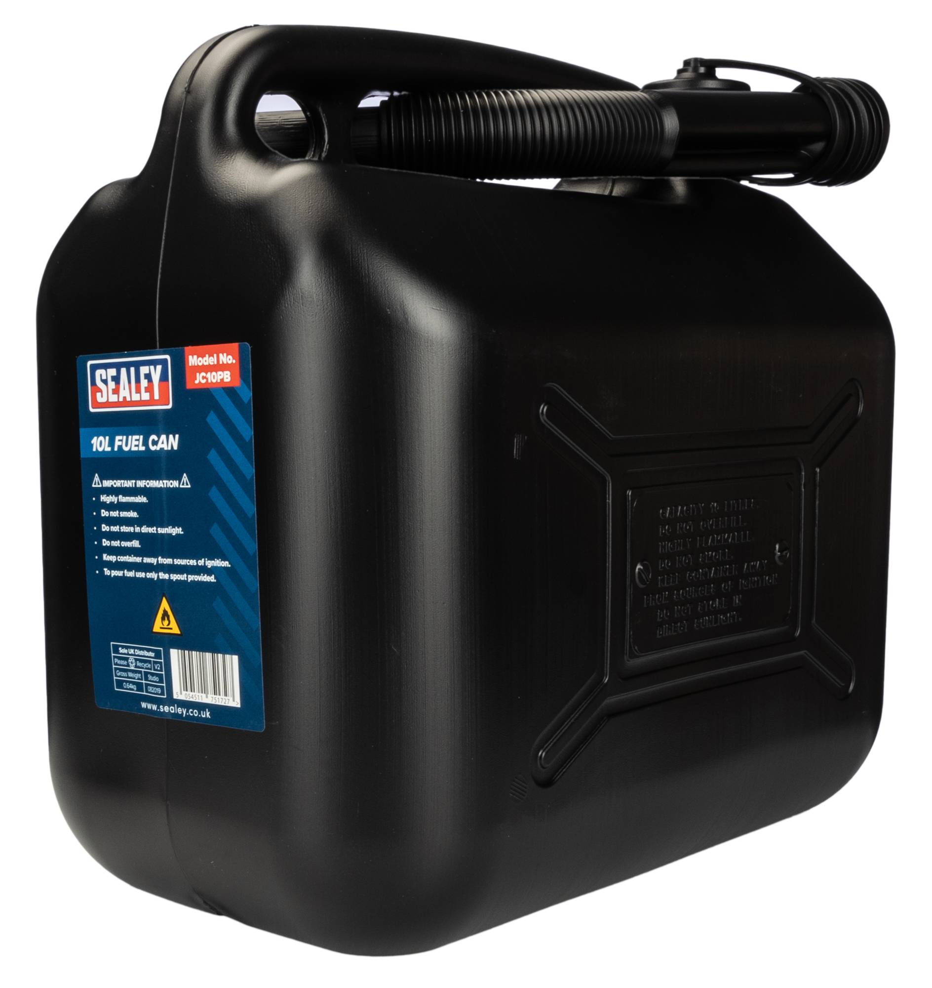 RS PRO Kunststoff Kraftstoffkanister 10L-1