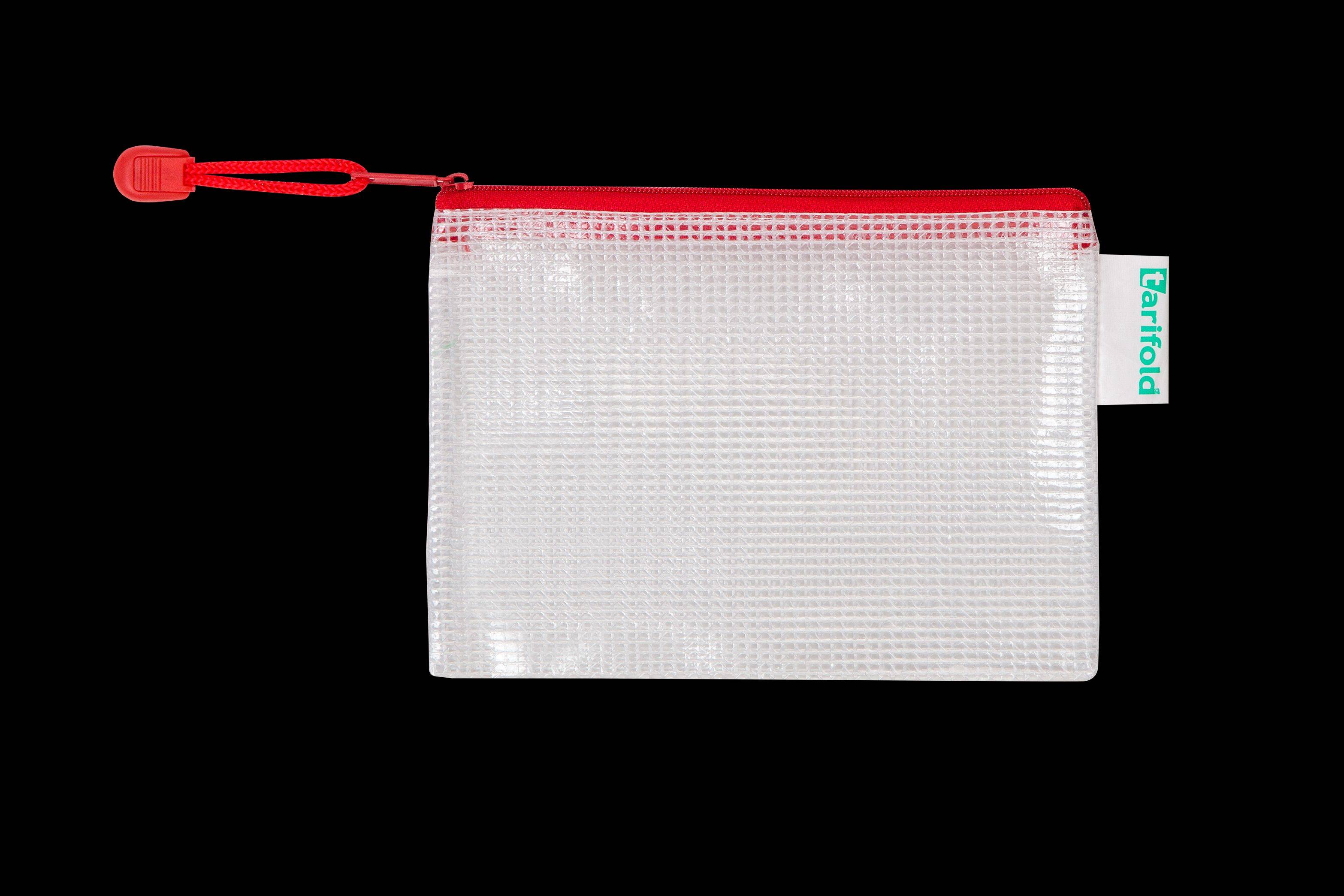 Reissverschlusstasche aus PVC DIN A6 rt-0