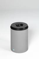 VAR Papierkorb feuersicher, 50 L, Löschkopf schwarz-0