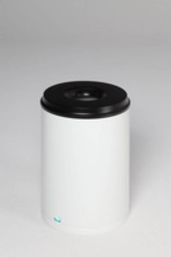 VAR Papierkorb feuersicher, 50 L, Löschkopf schwarz
