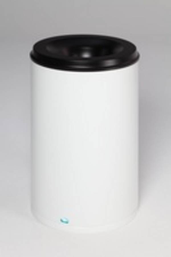 VAR Papierkorb feuersicher, 110 L, Löschkopf schwarz