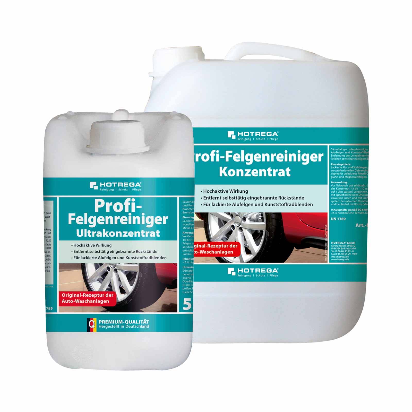 HOTREGA Profi Felgenreiniger Konzentrat Gebinde - Inhalt:5 Liter-0