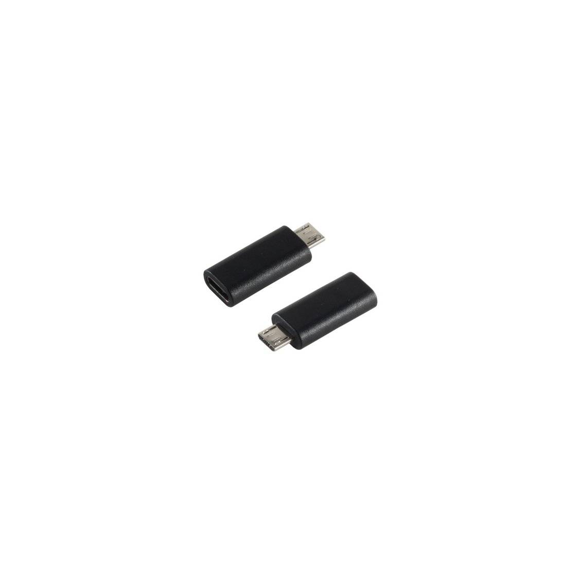 Adapter USB 2.0 MicroB Stecker auf USB 3.1C Buchse-0