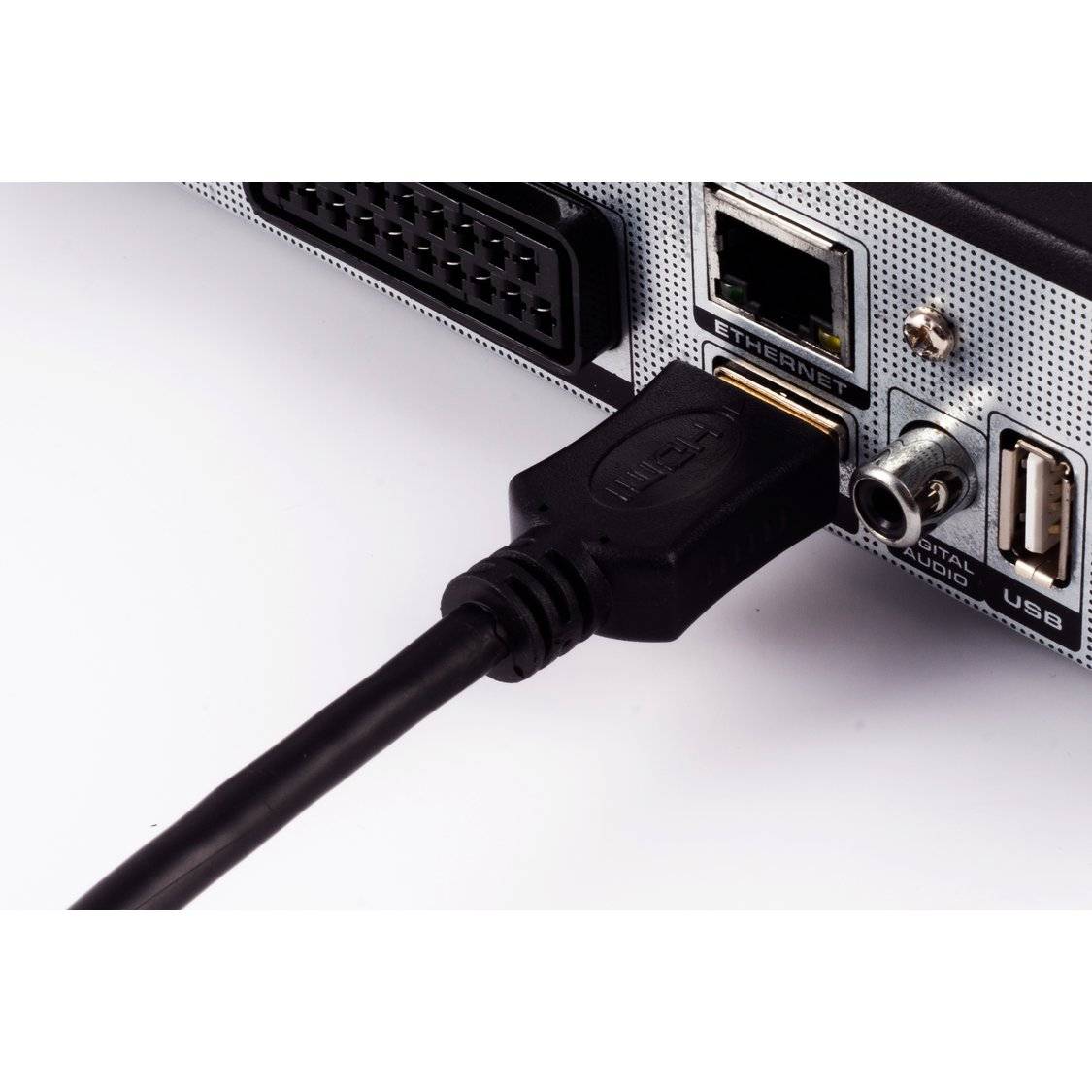 BASIC-S HDMI Kabel High Speed mit Ethernet 4K 3D HDR10 HDCP 2.2 vergoldete Kontakte A-Stecker auf A-Stecker 1m-4