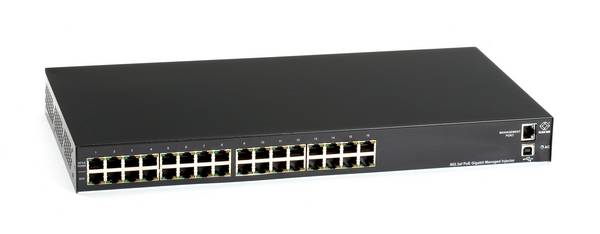Black Box 802.3af PoE Gigabit-verwalteter Injektor