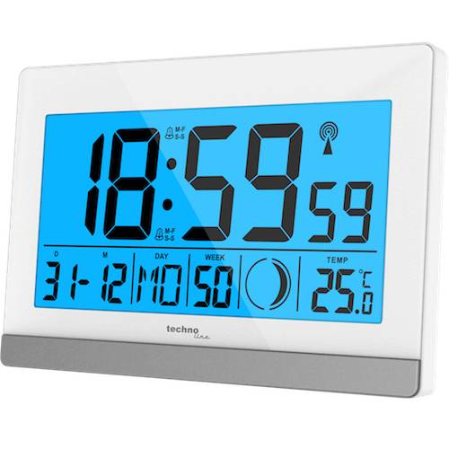 Technoline WS8056 - digitaler Funkwecker mit Temperatur- und Datumsanzeige-0
