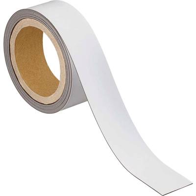 Kennzeichnungsband magnetisch 3m x 4cm weiß