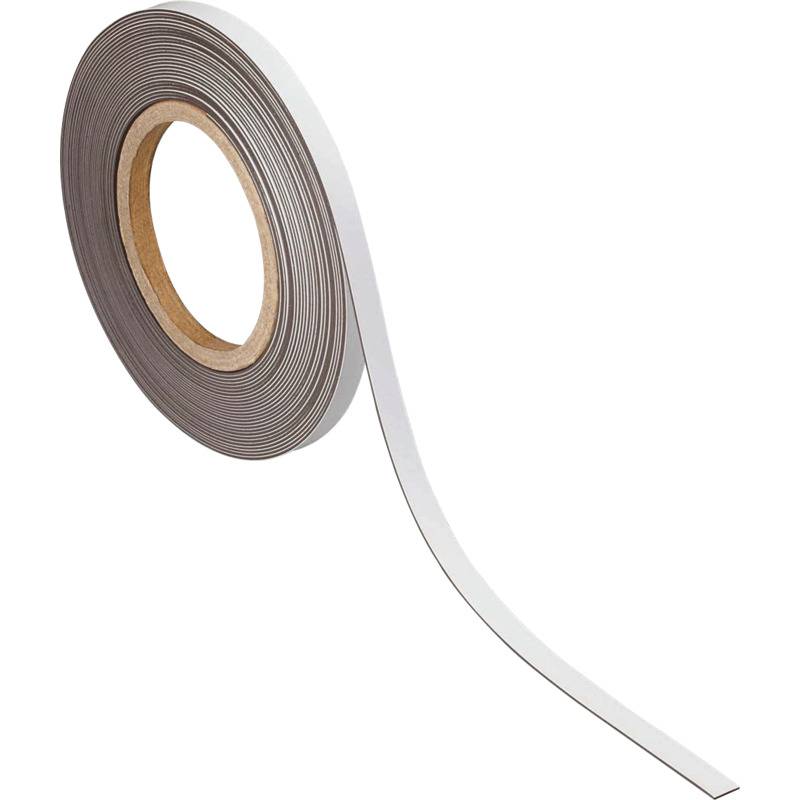 10 mm x 10 m Dicke: 1 mm weiß MAUL 6524102 4002390063258 Magnetband 