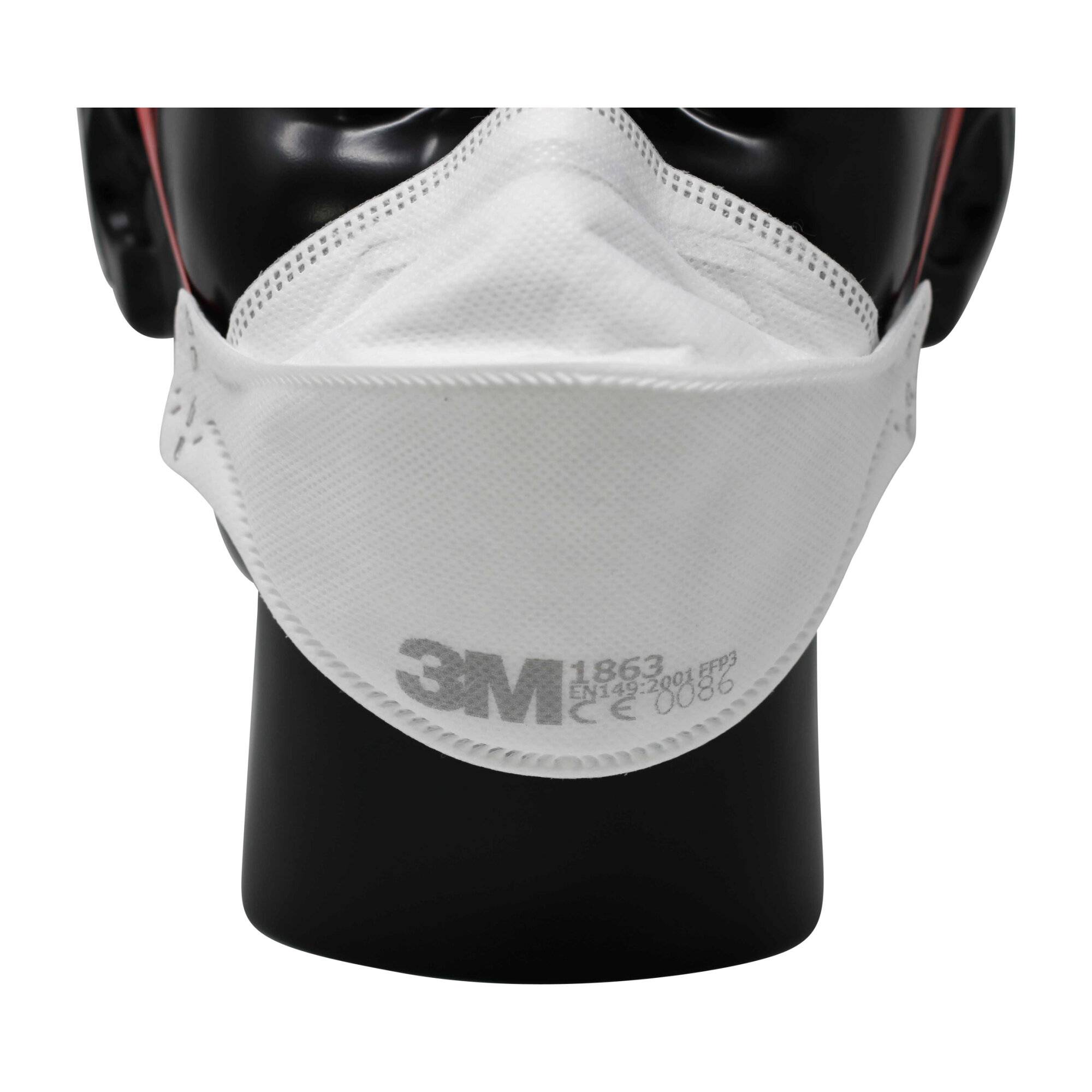 3M Aura 1863 FFP3 Atemschutzmaske NR D Typ IIR EN 14683:2005 Chirurgische Maske-3